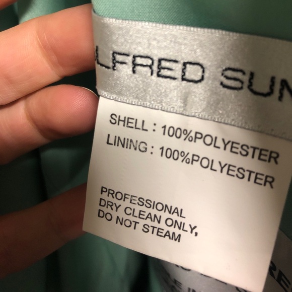 NEW AQUA TEAL TURQUOISE Short Bridesmaid Dress, Mother of the Bride, Size 14 - Picture 8 of 9